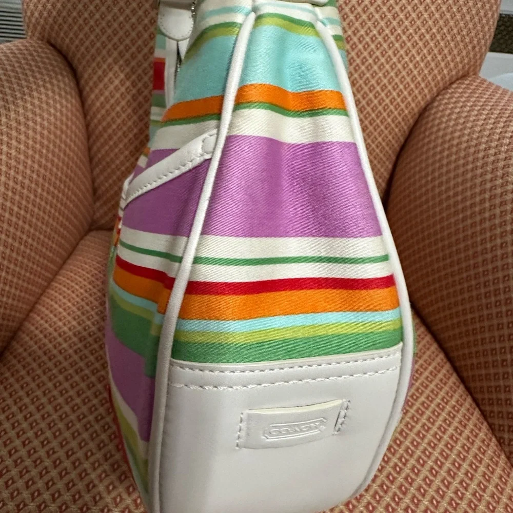 Coach Hampton multicolor hobo bag - Picture 5 of 14